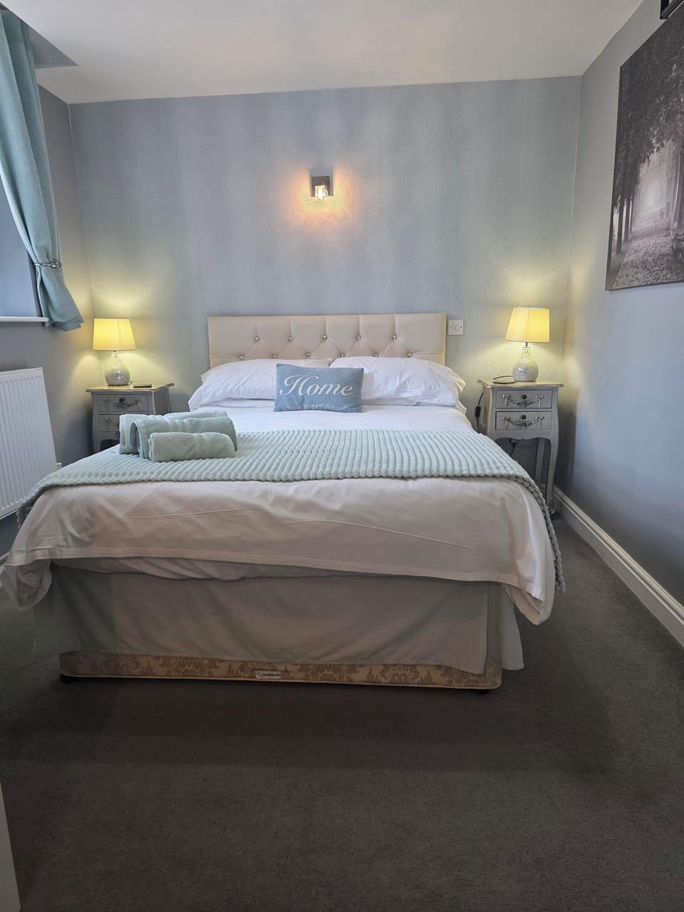 Deluxe Double Room, 1 Double Bed, Non Smoking, Garden View (Ensuite Shower Room) | Desk, iron/ironing board, WiFi (free), individually decorated
