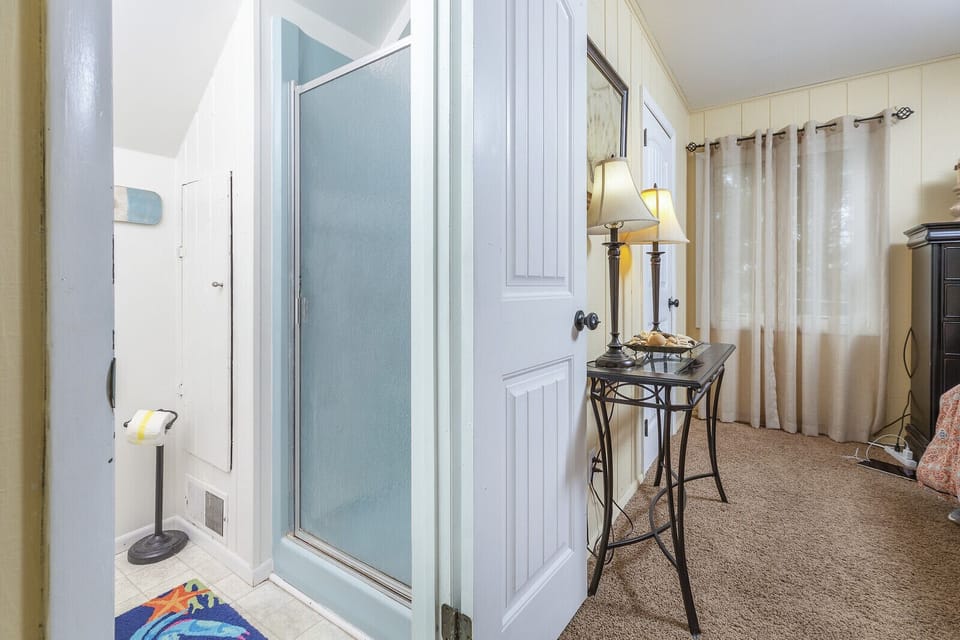 The Master Bath features a Walk-in Shower.
