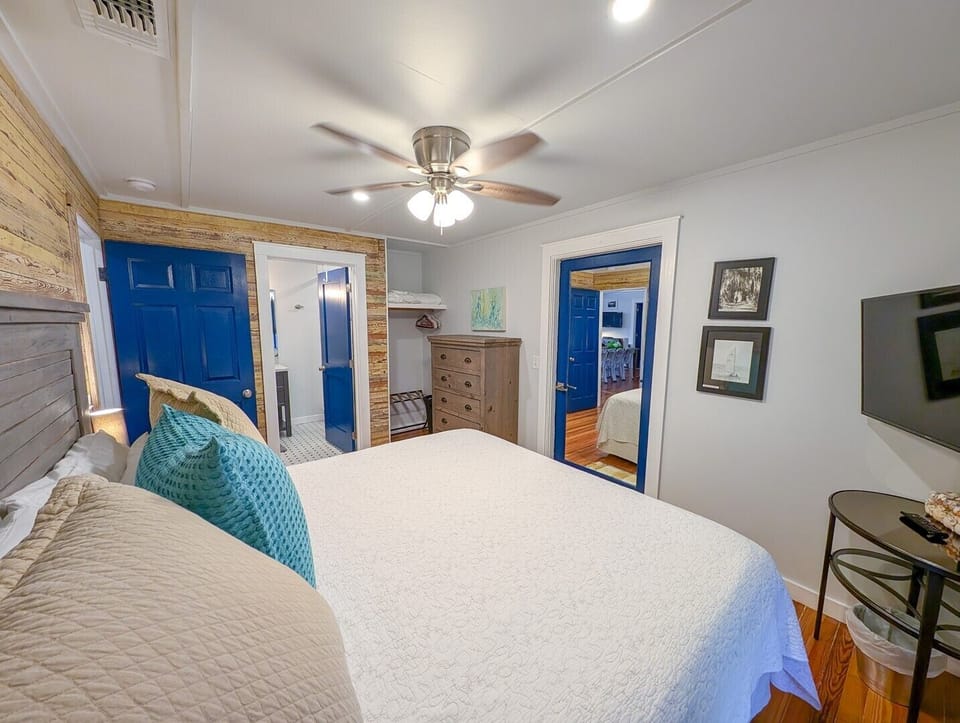 Master King has Closet Nook and a Private Bath