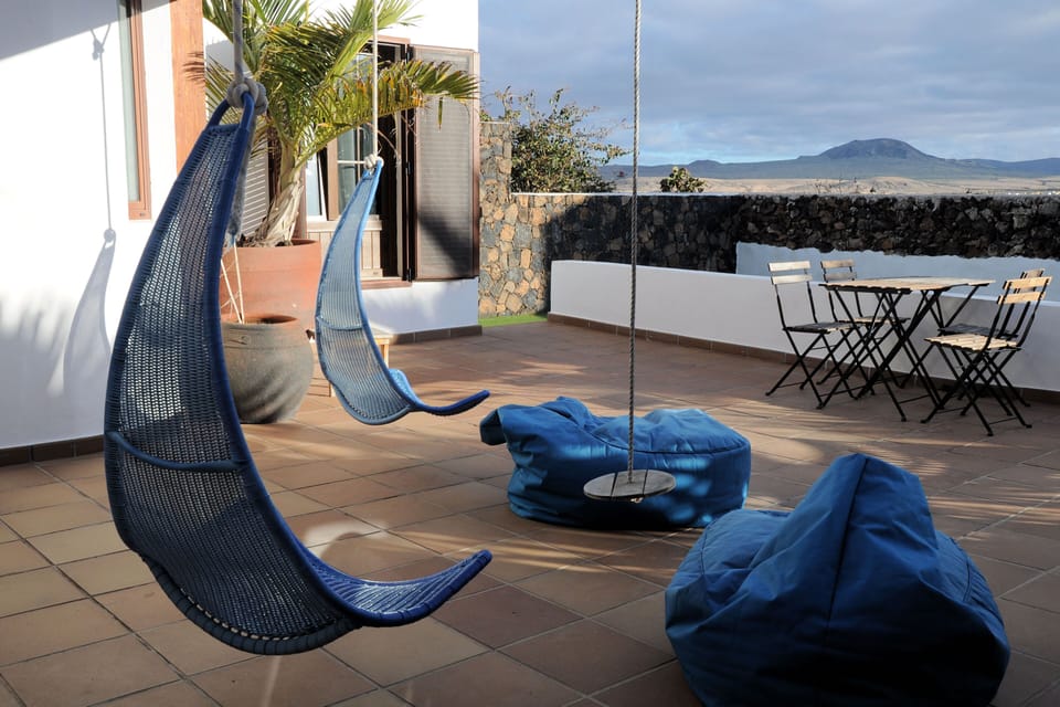 Relaxing outdoor space