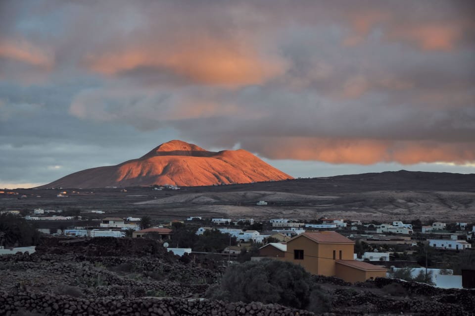 Volcanic landscapes from the villa