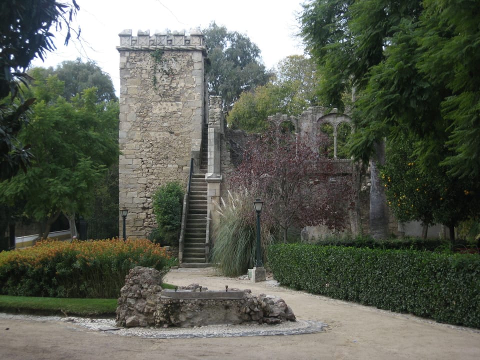 Public garden - fake ruins