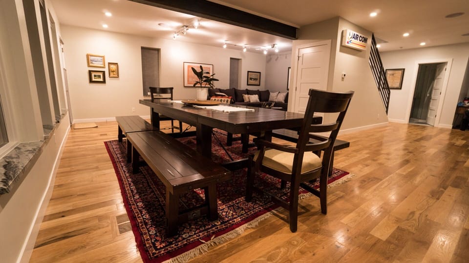 A good view of the flow of the house