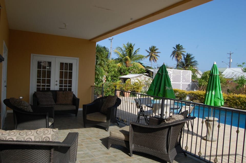 Patio with pool View
