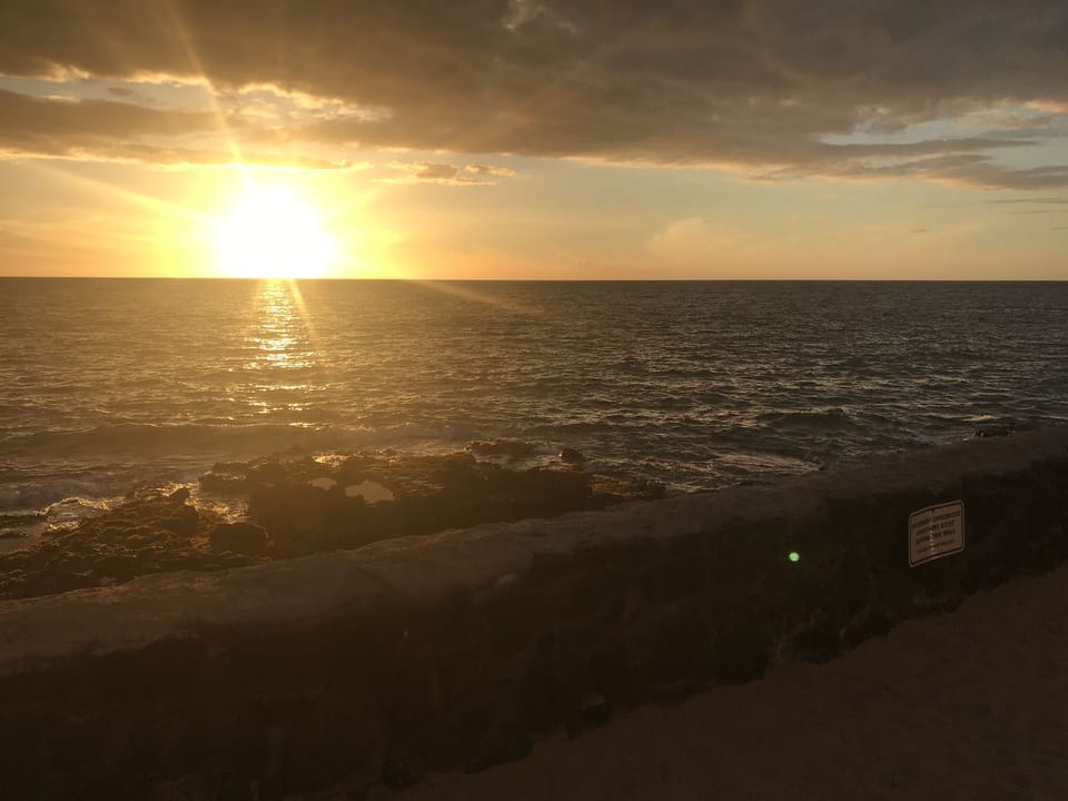 Perfect sunsets every night
