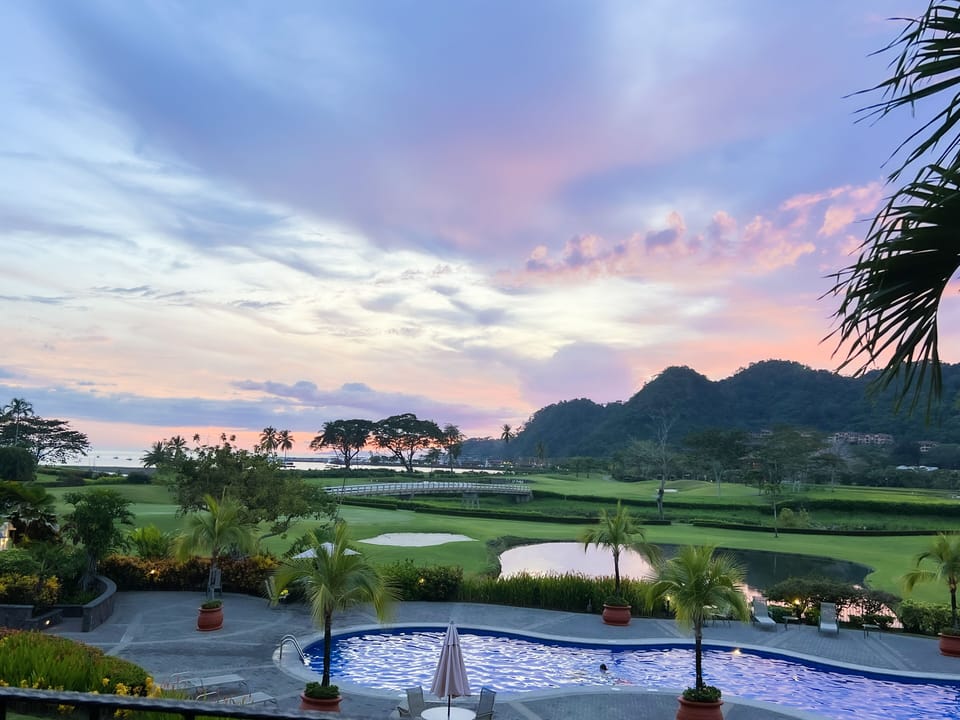 View from the balcony.