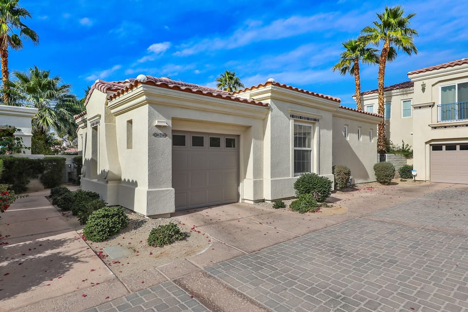 Entrance to garage and condo