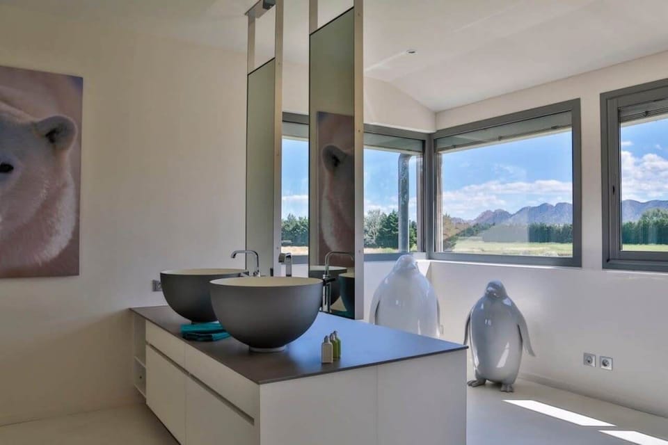 Shower room - master suite on the first floor