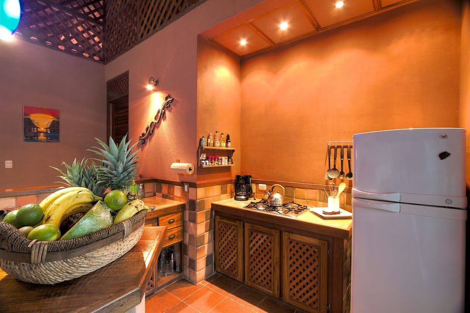 Everything you need to cook at home at Casa del Bosque