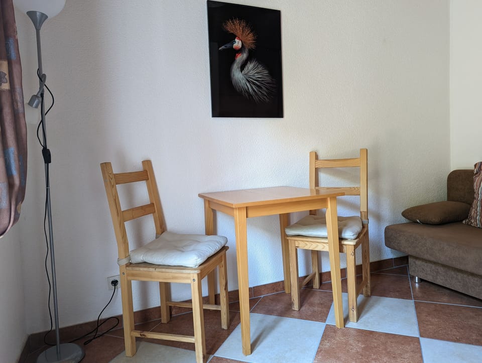 Desk, soundproofing, free WiFi, bed sheets