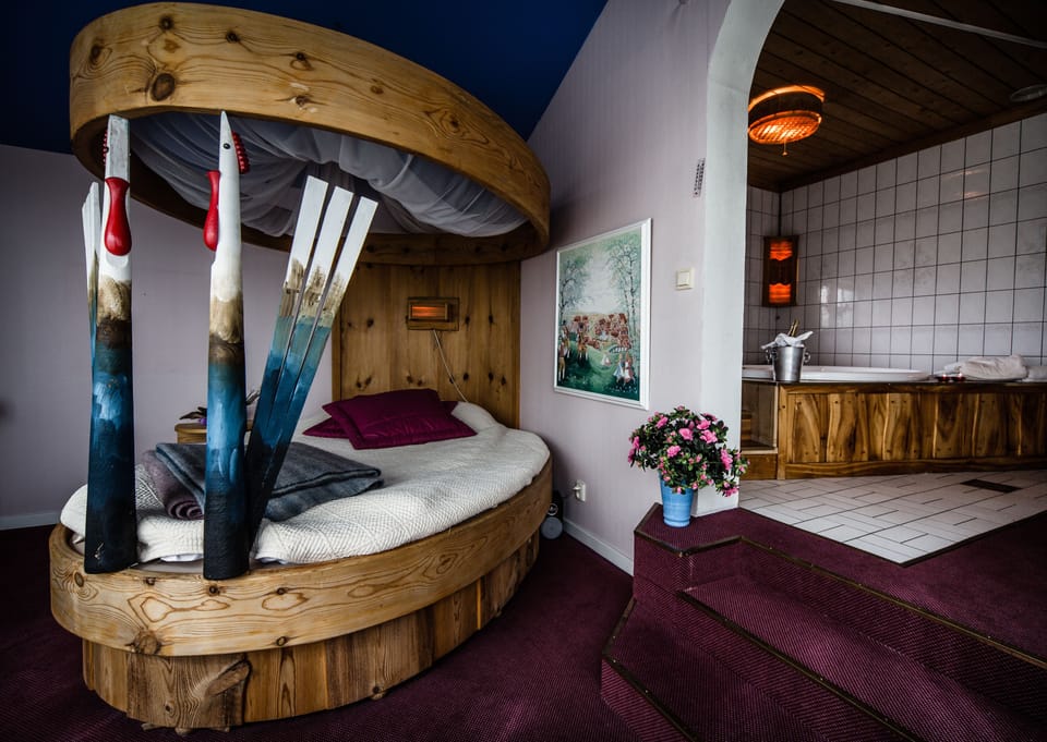Suite | Desk, blackout drapes, soundproofing, iron/ironing board (on request)