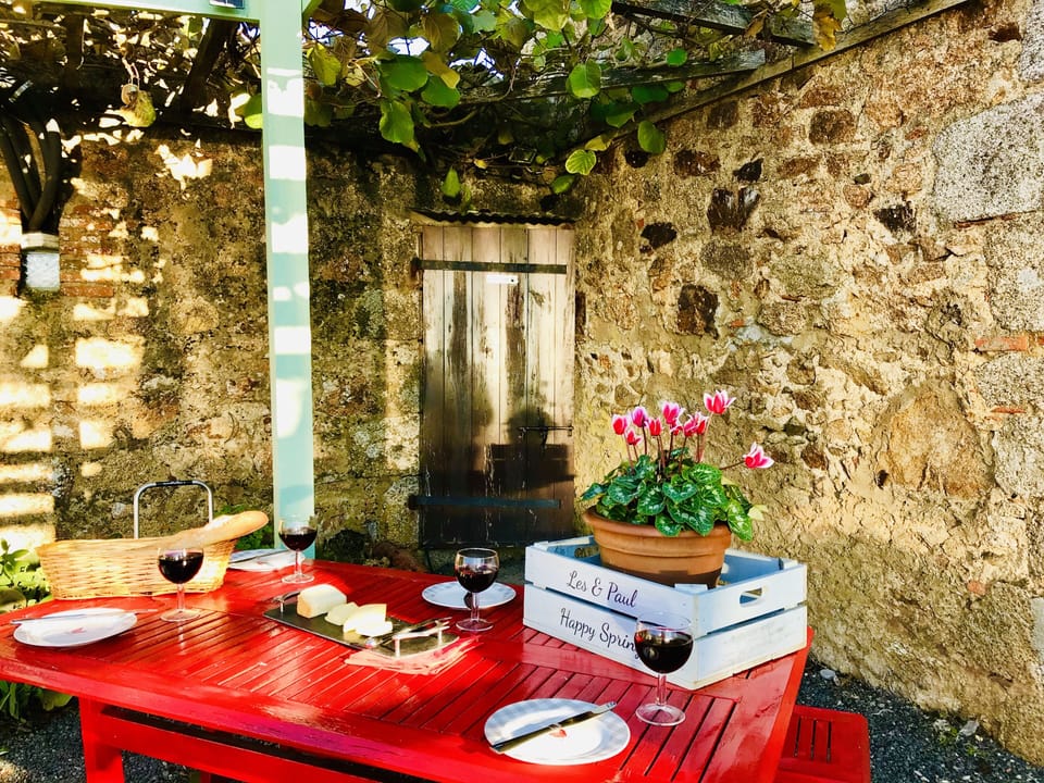 Stables outside dining