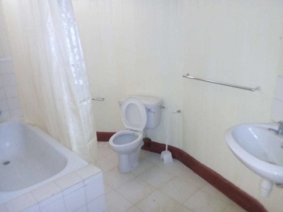Shower, rainfall showerhead, free toiletries, hair dryer (on request)