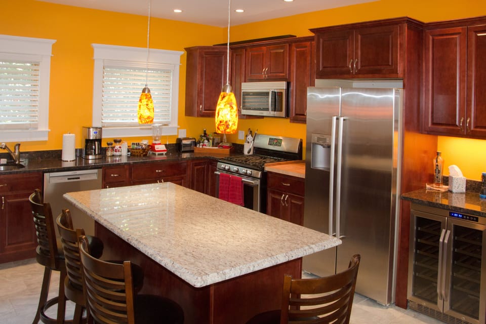 Kitchen is fully-equipped with the best...