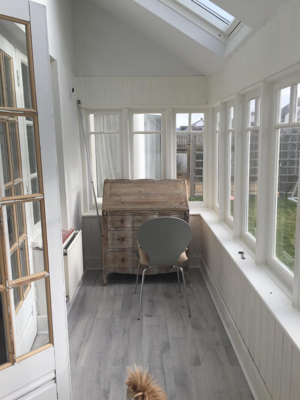 Conservatory - lovely place to relax in sun - off sitting room. Also bureau.