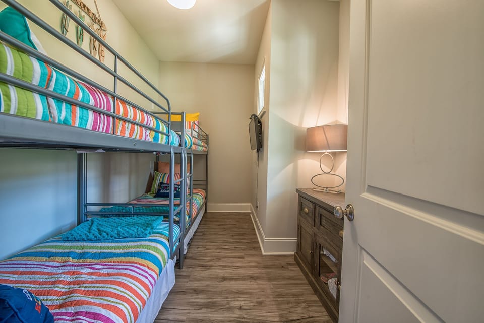 Two bunk beds 