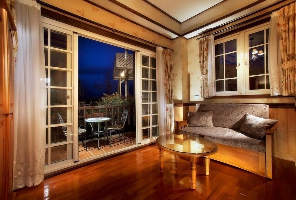 Honeymoon Double Room, Mountain View | Bathroom | Shower, free toiletries, hair dryer, slippers