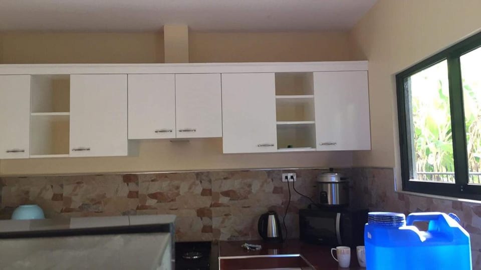 Exclusive Apartment, 2 Queen Beds, Non Smoking | Private kitchen | Fridge, microwave, oven, cookware/dishes/utensils