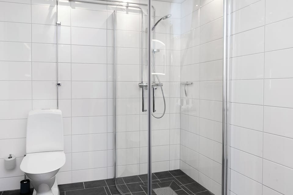 SUITE VENICE | Bathroom | Free toiletries, hair dryer, towels, soap