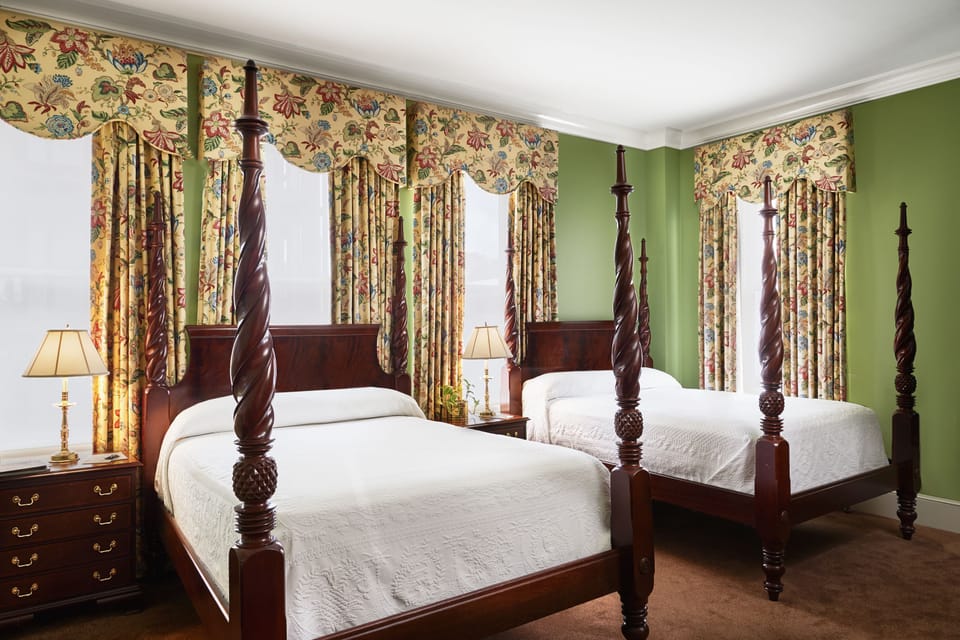 Premium bedding, pillowtop beds, in-room safe, blackout drapes