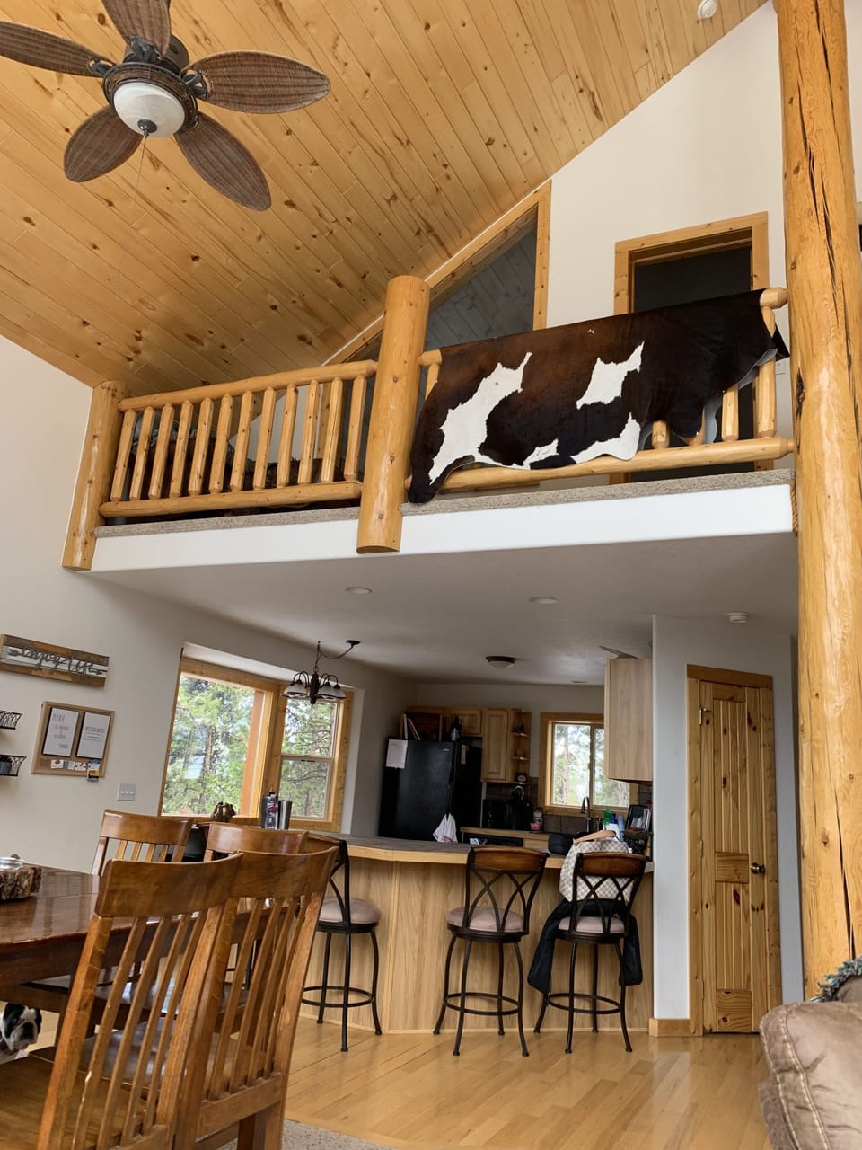 View of 3rd floor & Kitchen from Living room