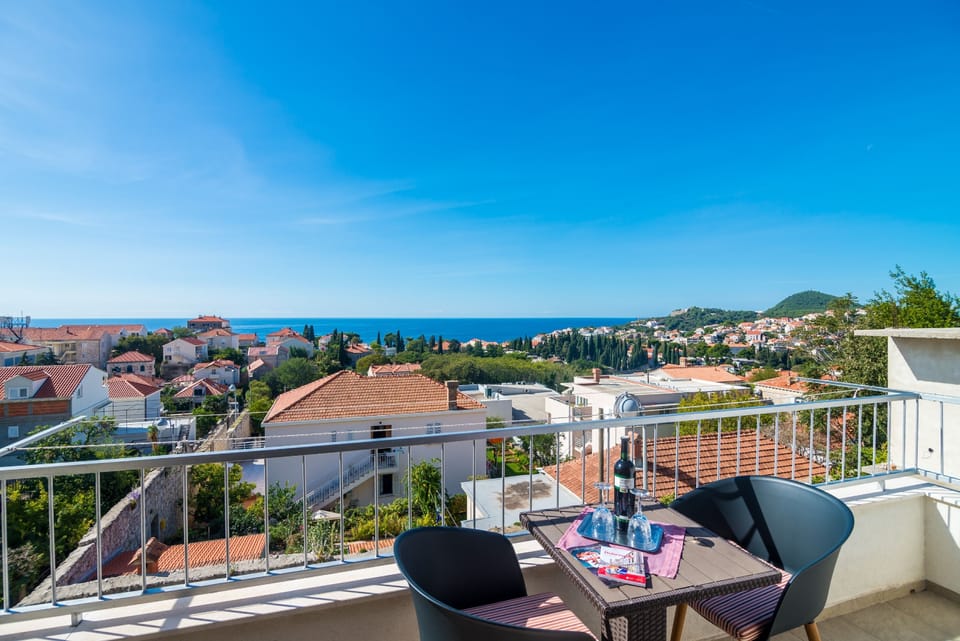 Apartment, 1 Bedroom, Balcony, Sea View | Balcony view