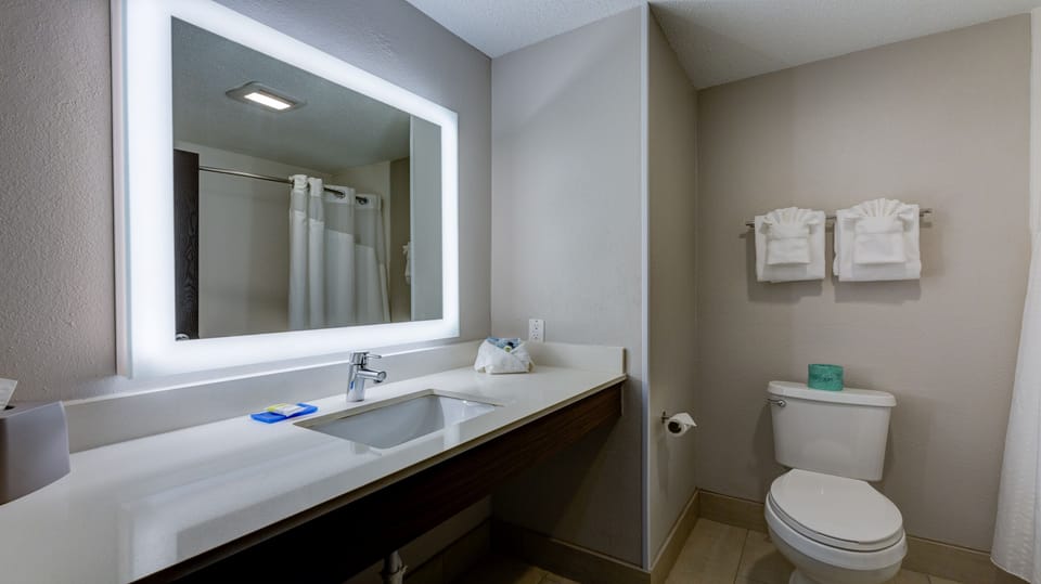 Standard Room, 2 Queen Beds | Hypo-allergenic bedding, in-room safe, desk, laptop workspace