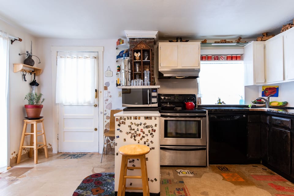 Kitchen entry. 
