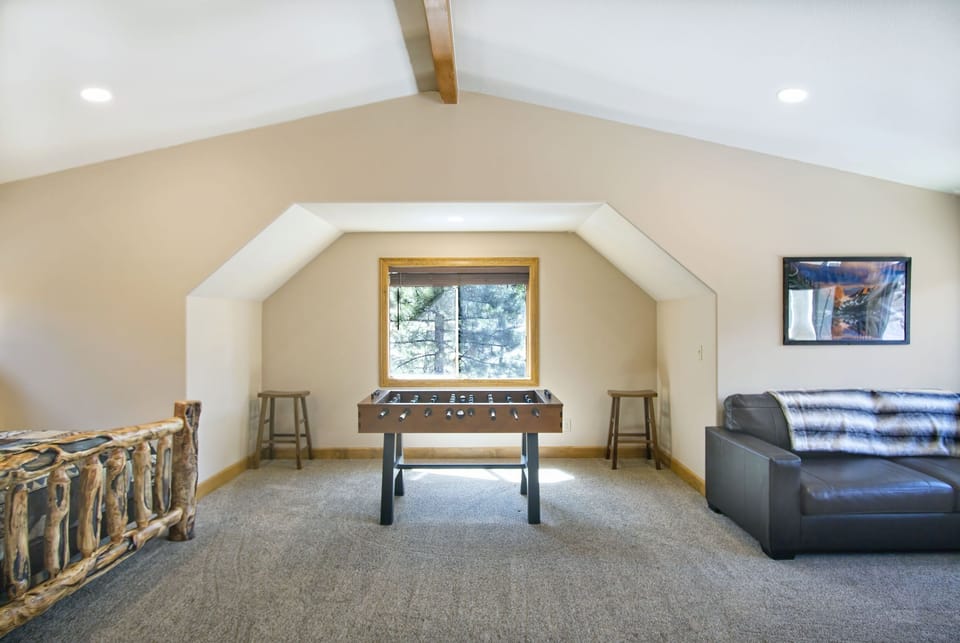 Addition studio living room with living room, queen pull out sofa bed