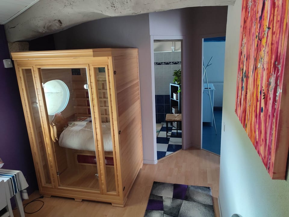Family Room (Smokey) | Individually decorated, individually furnished, blackout drapes