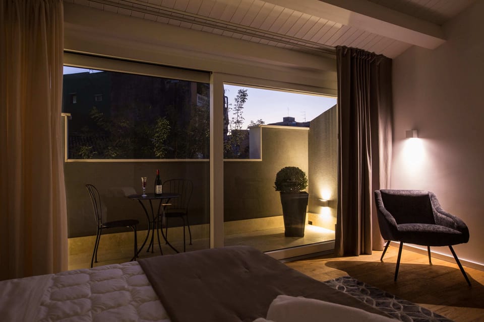 Junior Suite, 1 Queen Bed, Terrace, City View | View from room
