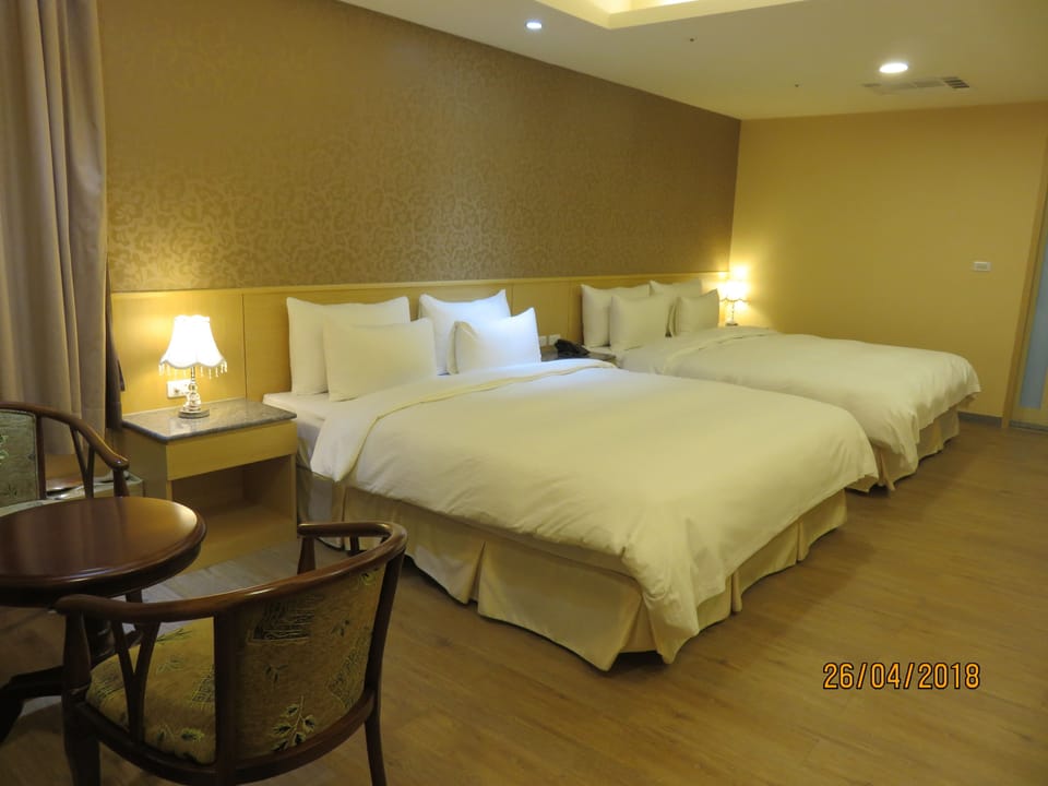 Deluxe Quadruple Room, Multiple Beds, Accessible, Non Smoking | Down comforters, desk, soundproofing, free WiFi