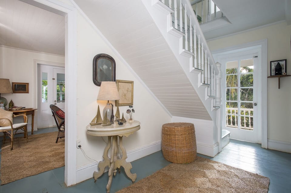 Front hall and stairway