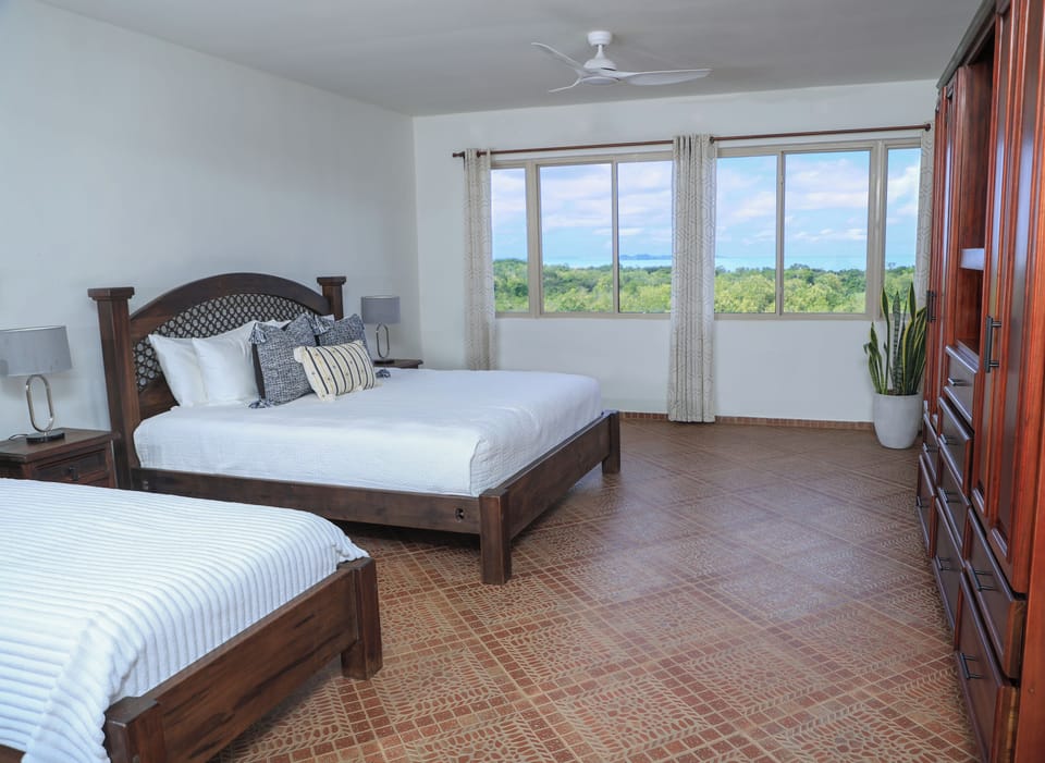 Comfort Double Room, Multiple Beds, Non Smoking, Beach View (Bolanos) | In-room safe, soundproofing, iron/ironing board, free WiFi