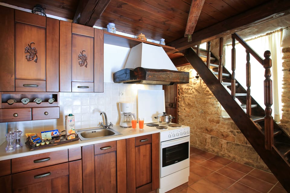 Villa, Private Pool | Private kitchen | Full-size fridge, microwave, oven, stovetop