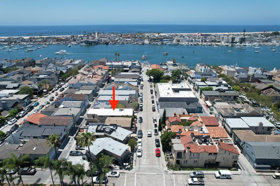 Aerial view of our location