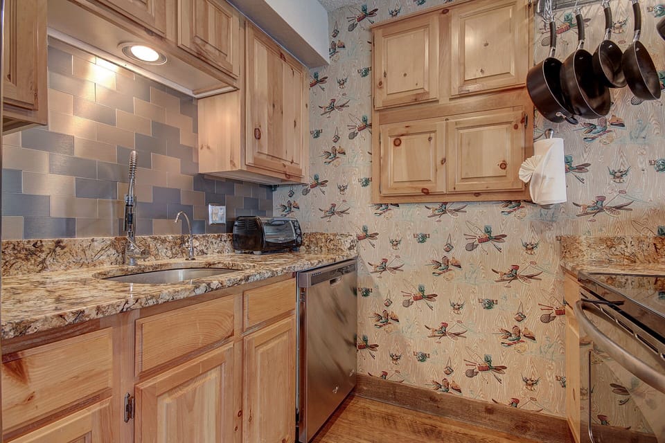 Nicely updated kitchen.