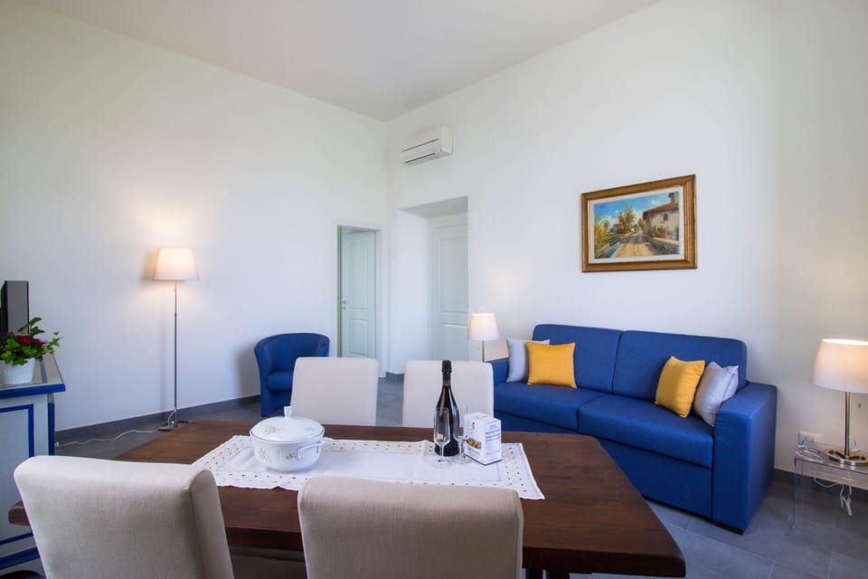 Living room with ensuite bathroom. 