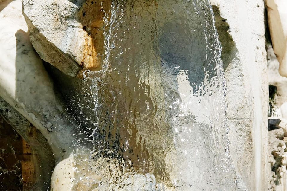 Navona square fountain detail
