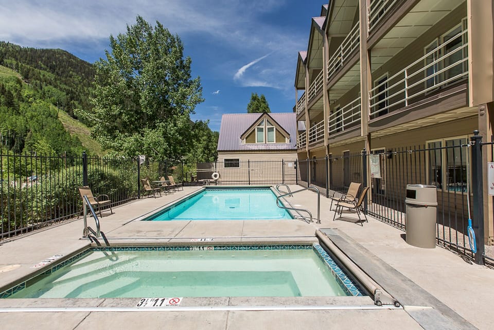 Pool and Hot Tub with great views