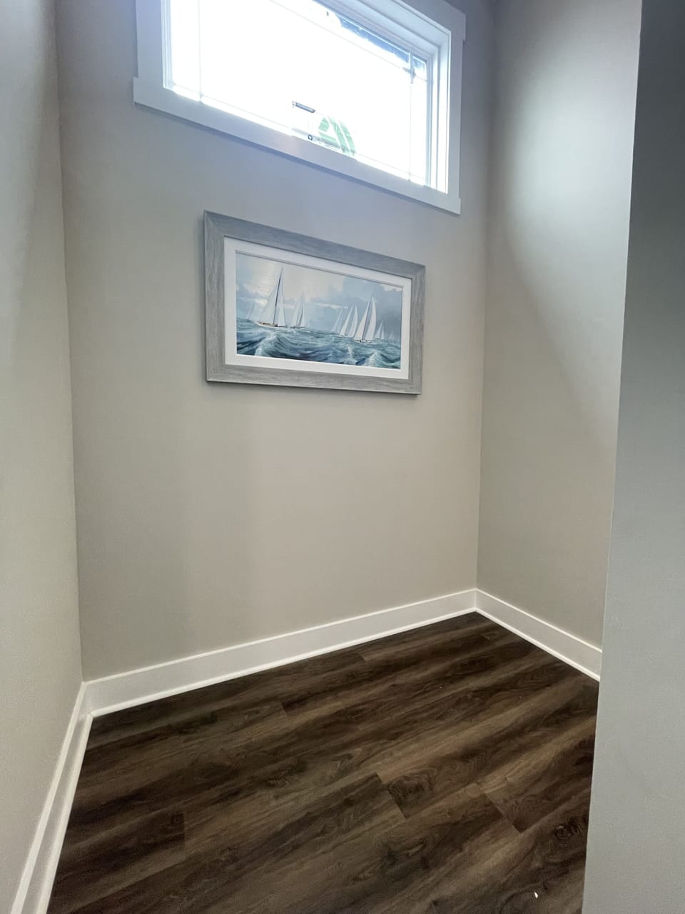 Landing going from 1st floor to 2nd floor.