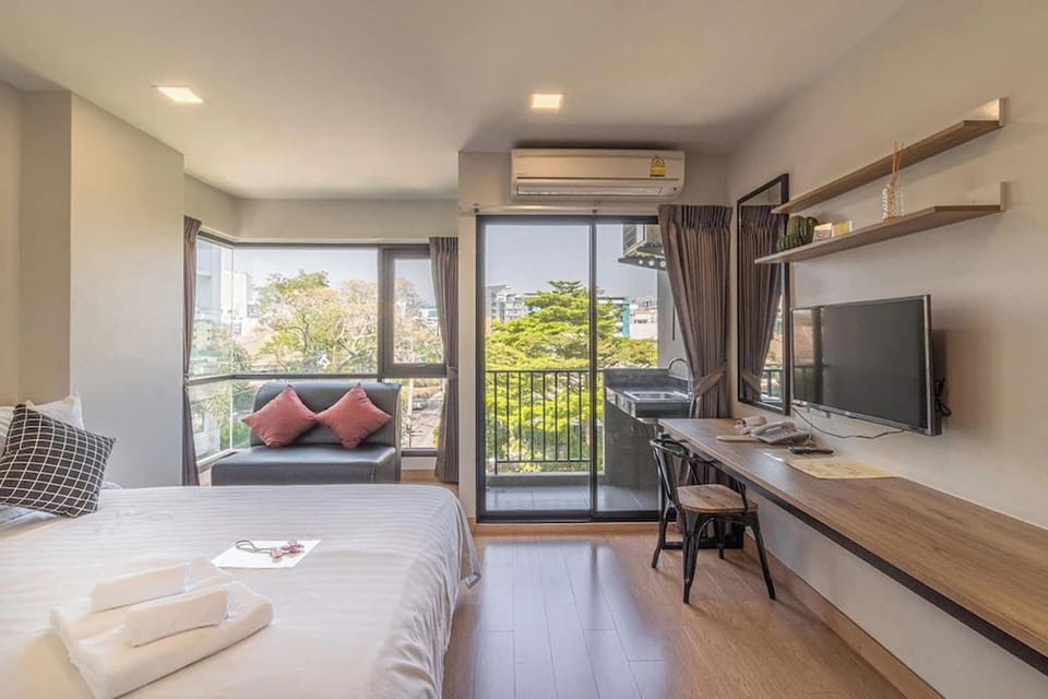 Corner Room with Terrace | View from room