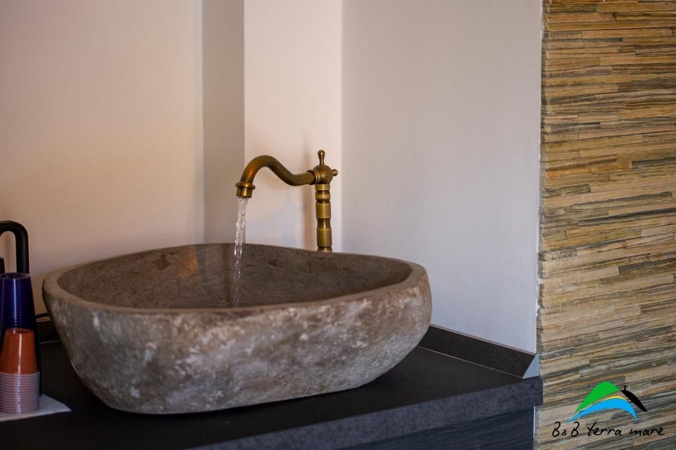 Shower, free toiletries, hair dryer, bidet