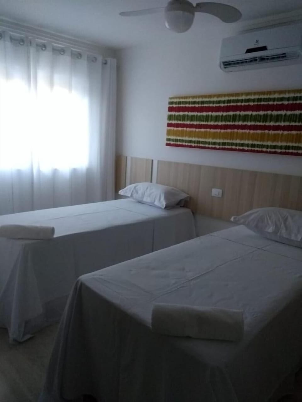 Blackout drapes, iron/ironing board, free WiFi, bed sheets