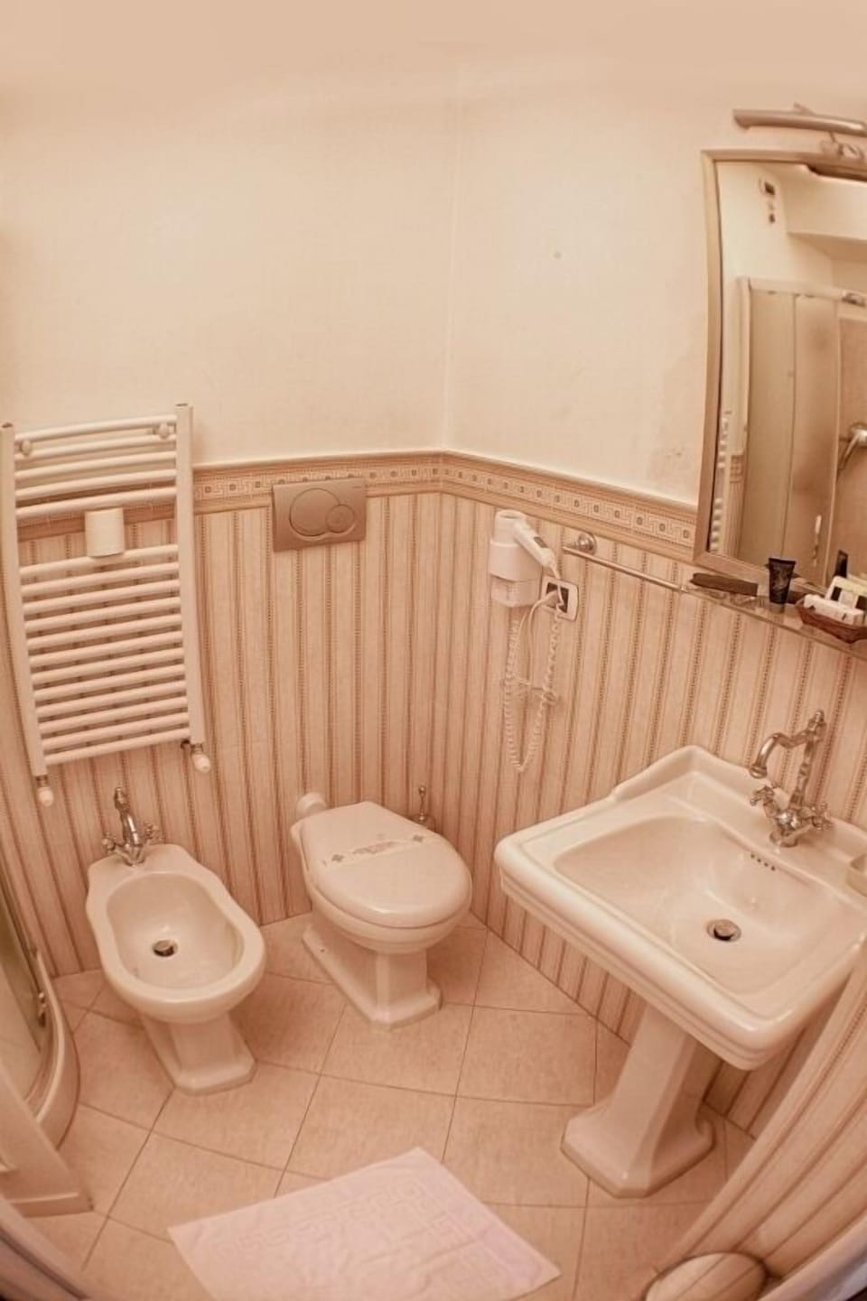 Double Room | Bathroom | Shower, free toiletries, hair dryer, bidet