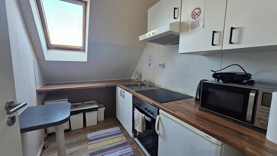 Single Room, Shared Bathroom | Private kitchen | Microwave, stovetop, cookware/dishes/utensils