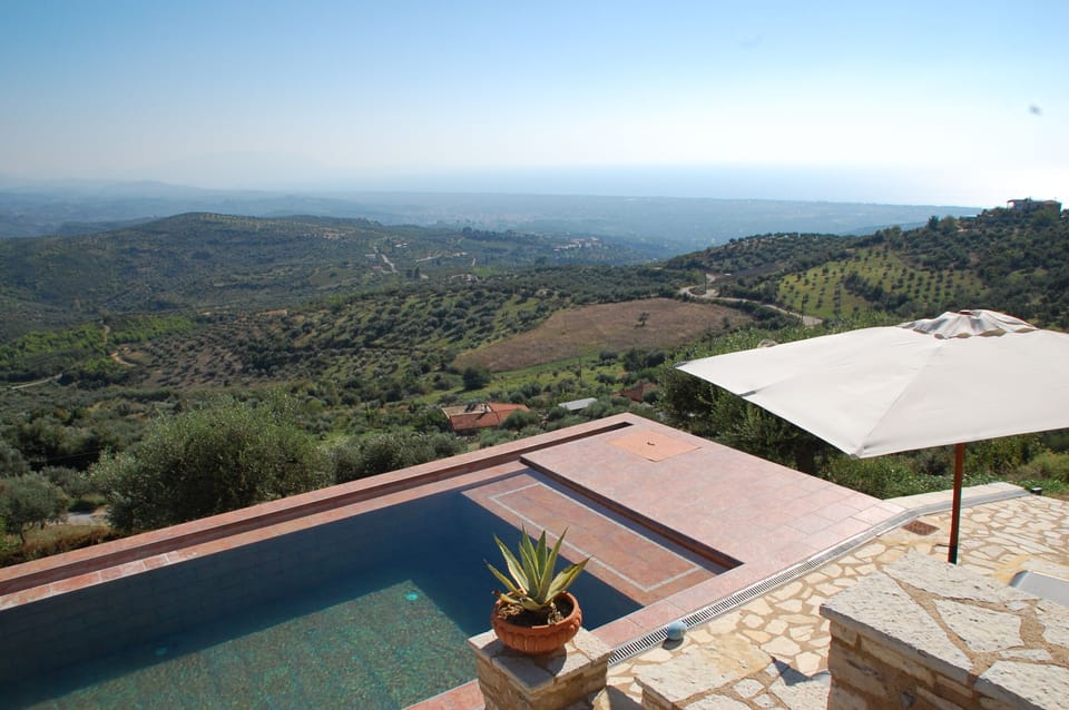 Pool and view to ocean/beach