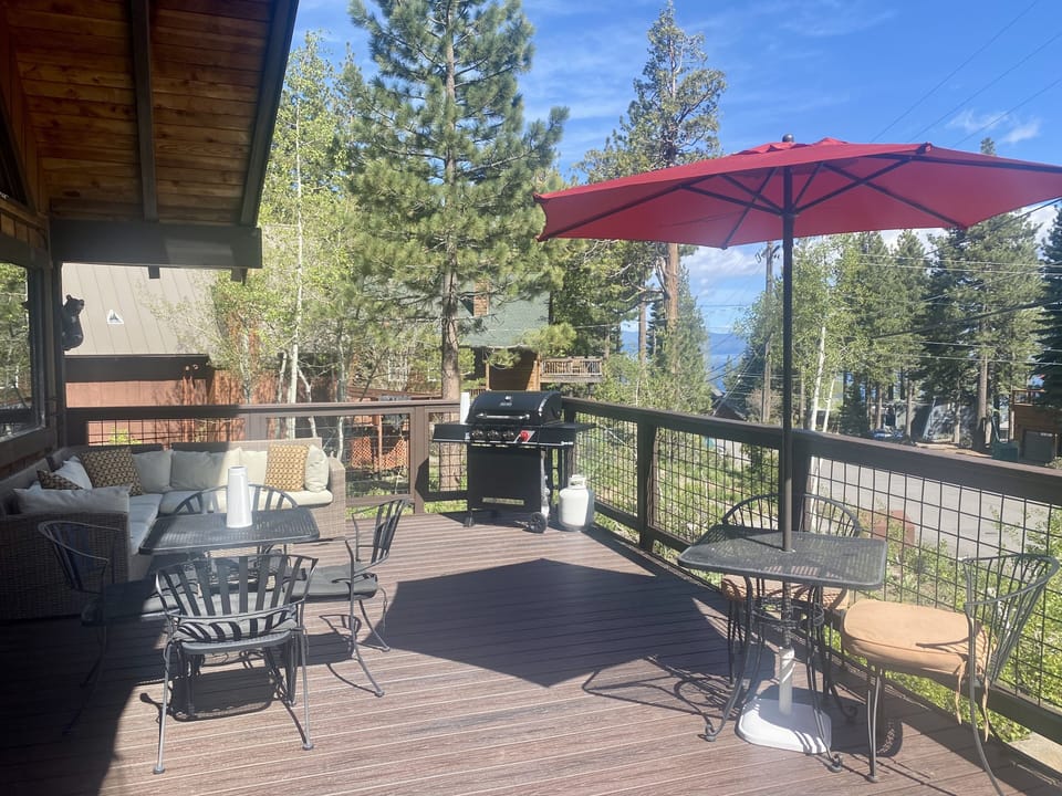 Enjoy the deck
