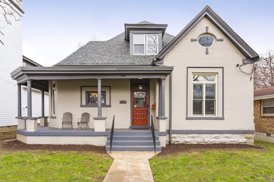 Historic 1900 house with wrap around porch in the heart of music row
