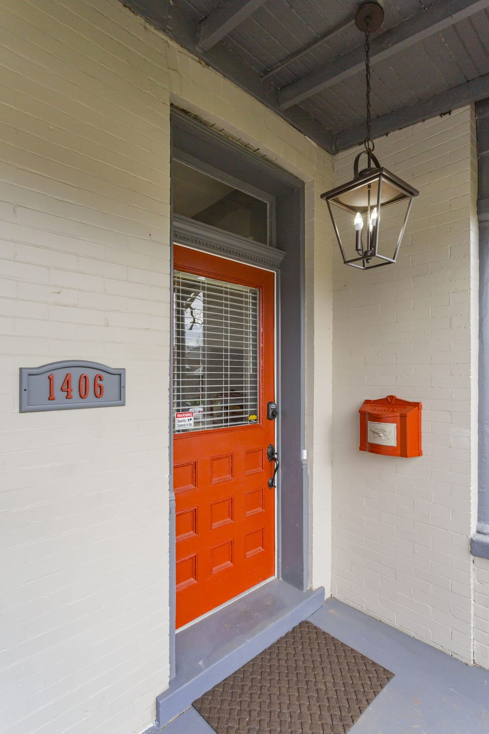 Front porch and entrance